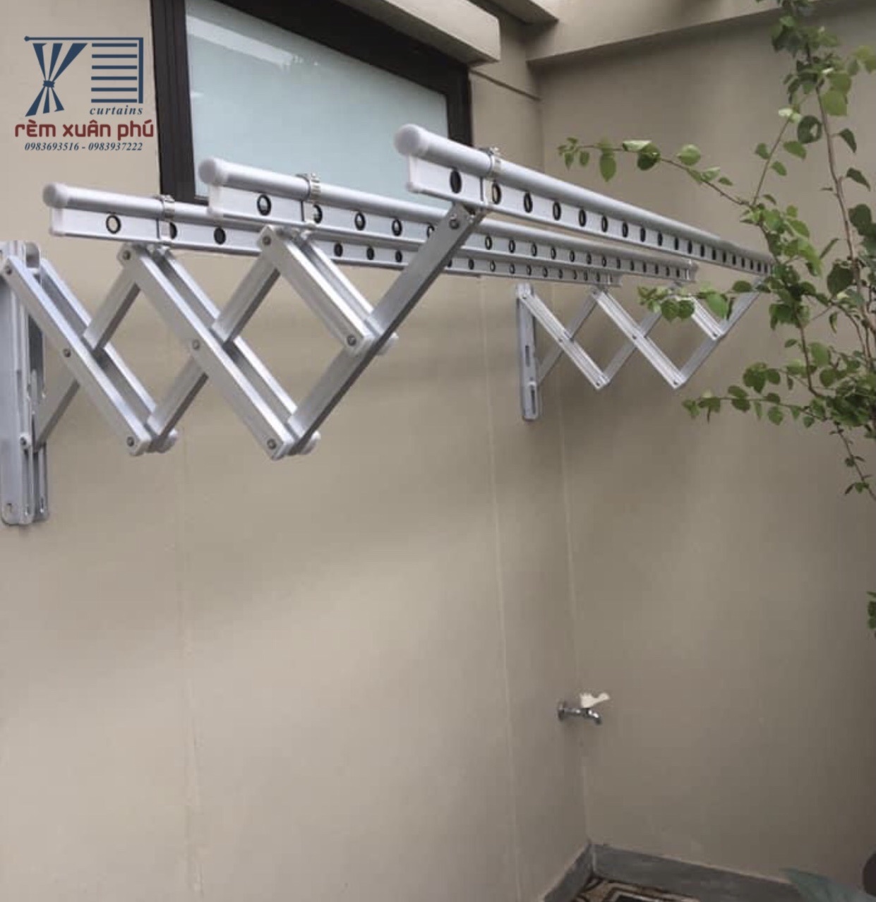 Giàn Phơi Gắn Tường