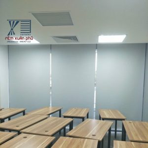 Rem cuon van phong tay mo