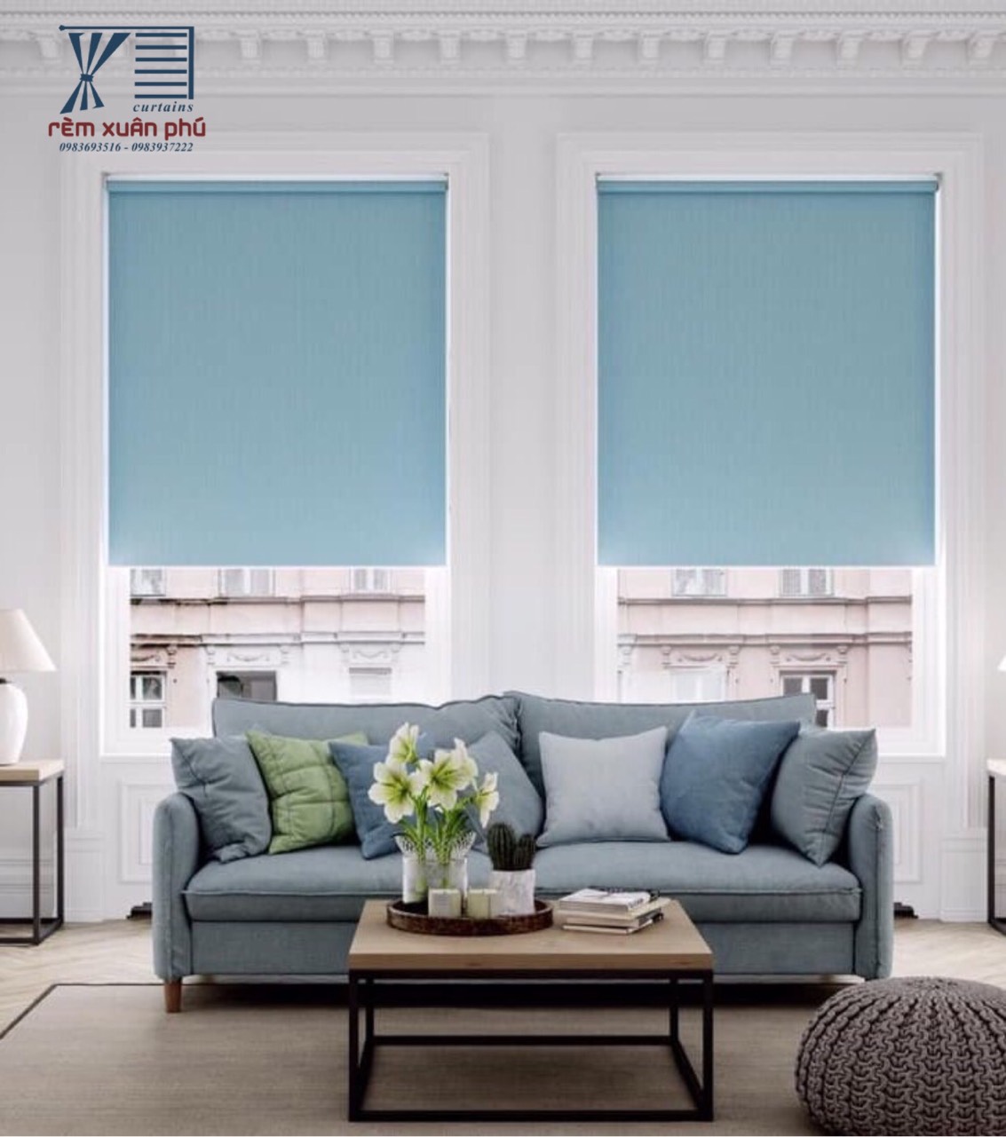 Rem Cuon Gia Re C008