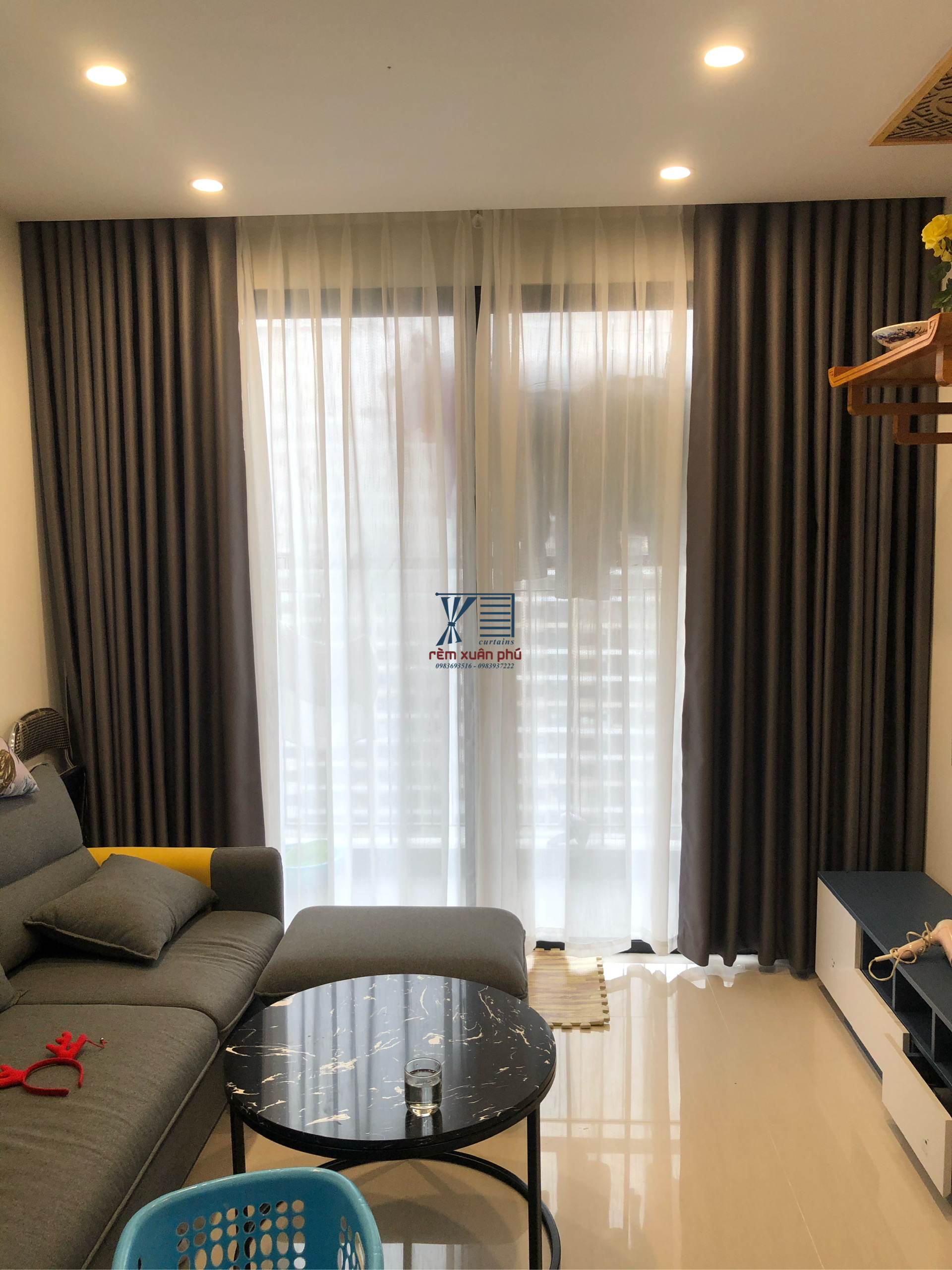Rèm Vải Phòng Khách