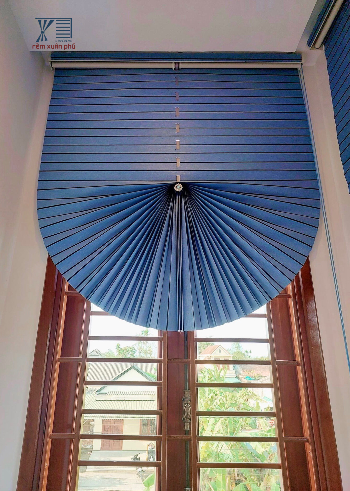 Roman quạt Rèm roman quạt